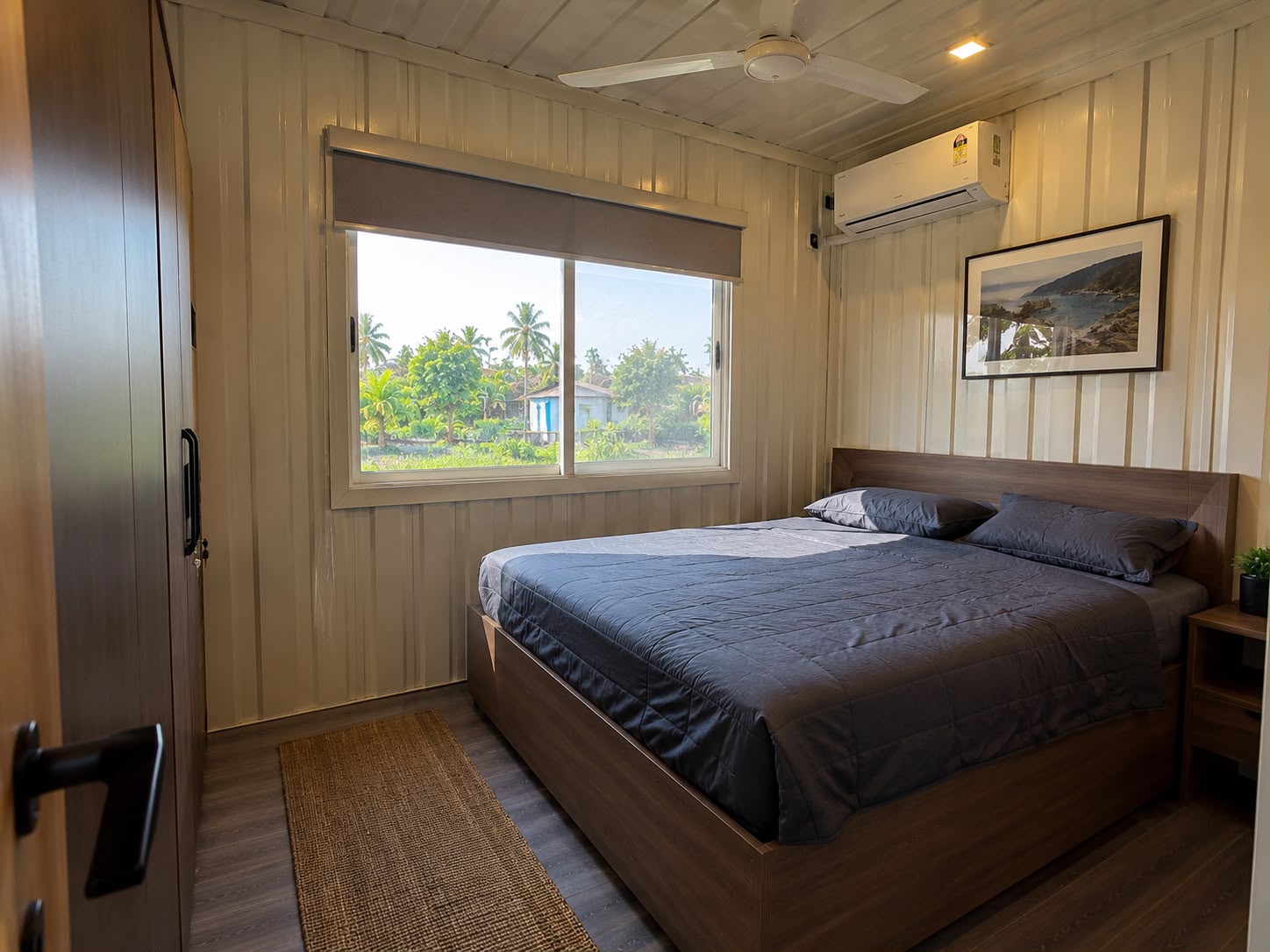 1BHK Farmhouse Bedroom Interior